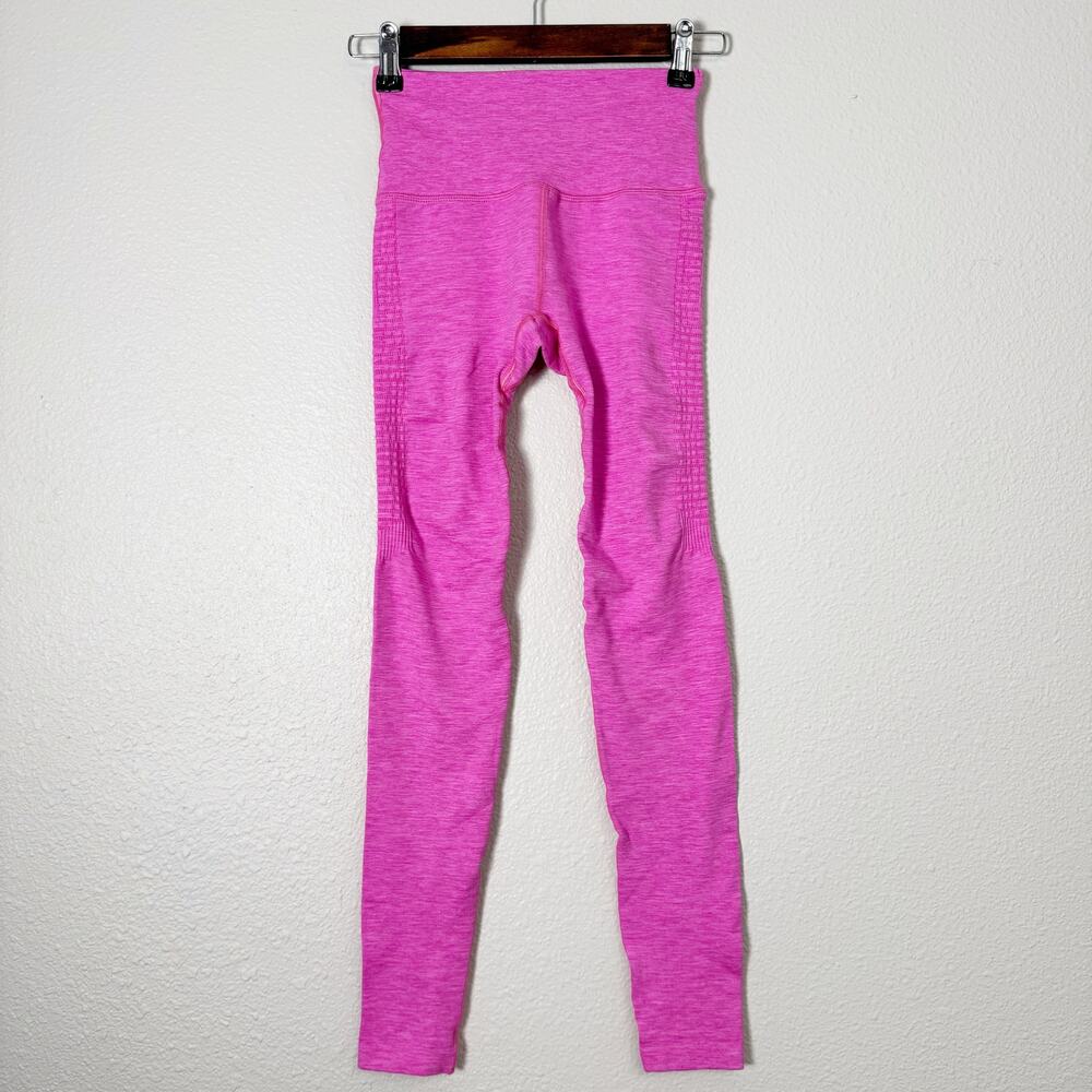 alphalete | NWOT pink halo seamless athleisure women's leggings sz S